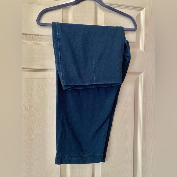 J. Jill indigo blue everyday wash slim crops Sz 2X - Picture 5 of 8